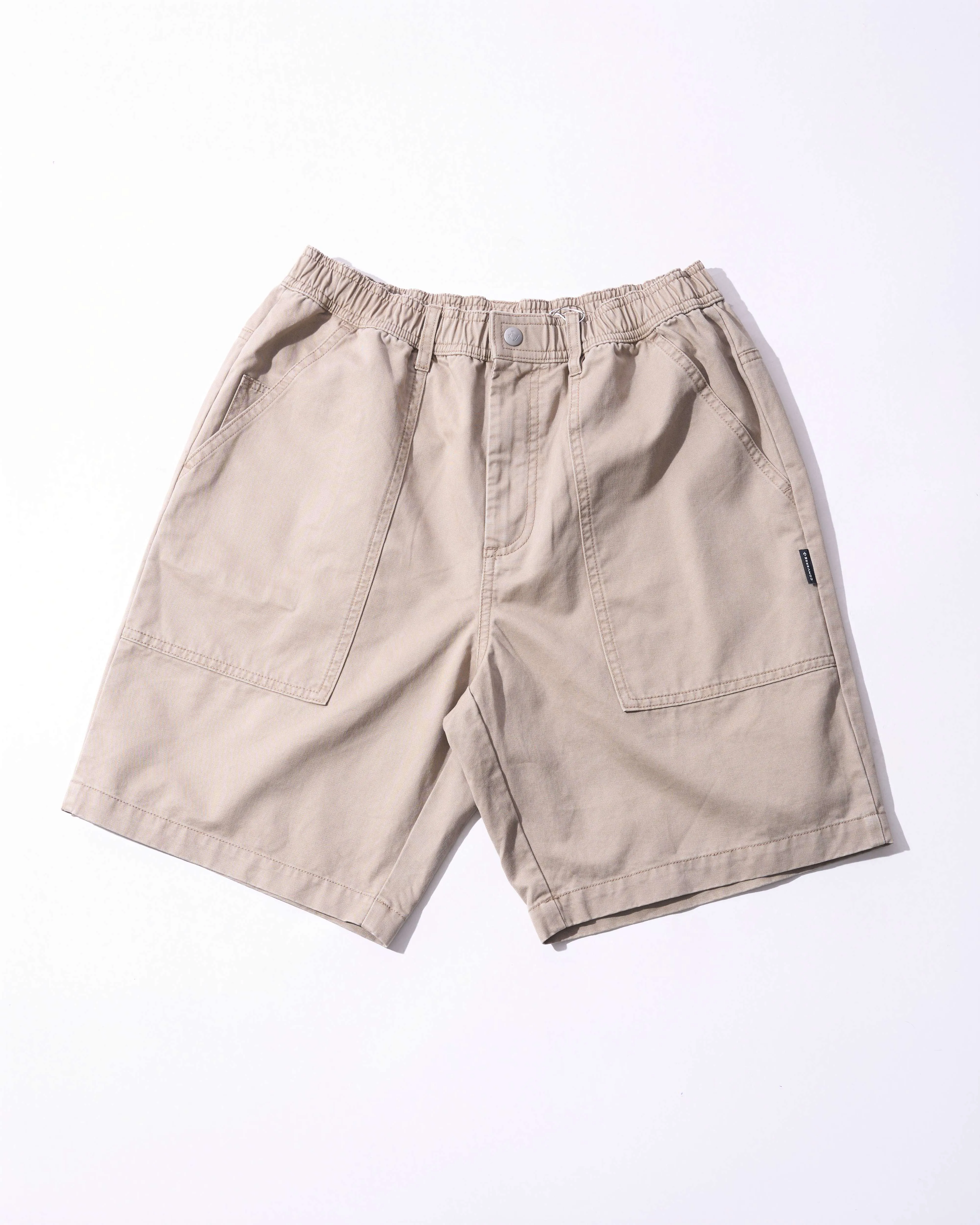 Quần Short Nam Kaki Converxe- Màu Be - Ảnh chi tiết 1