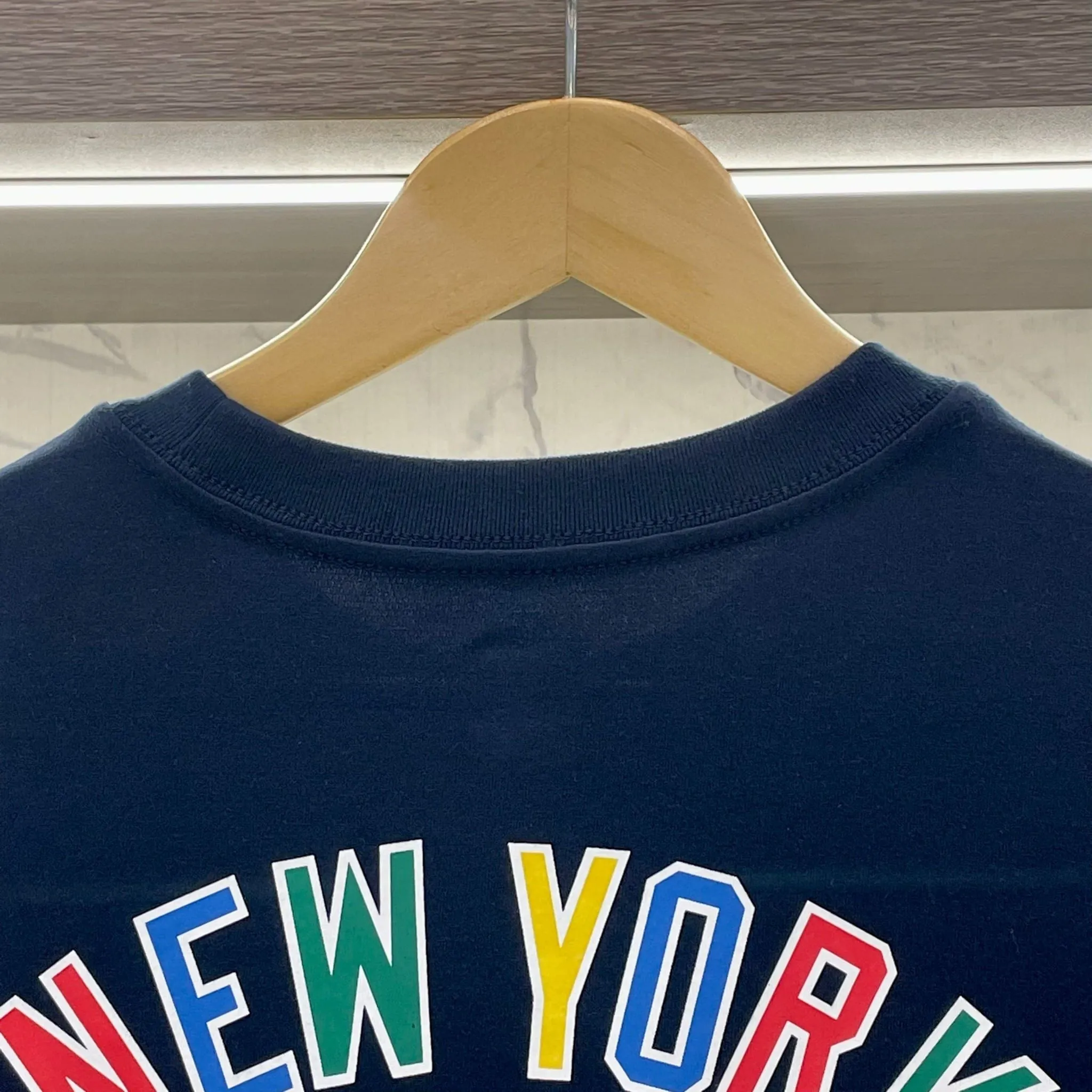 Áo Tshirt Unisex New Era Apple Navy - Ảnh chi tiết 6