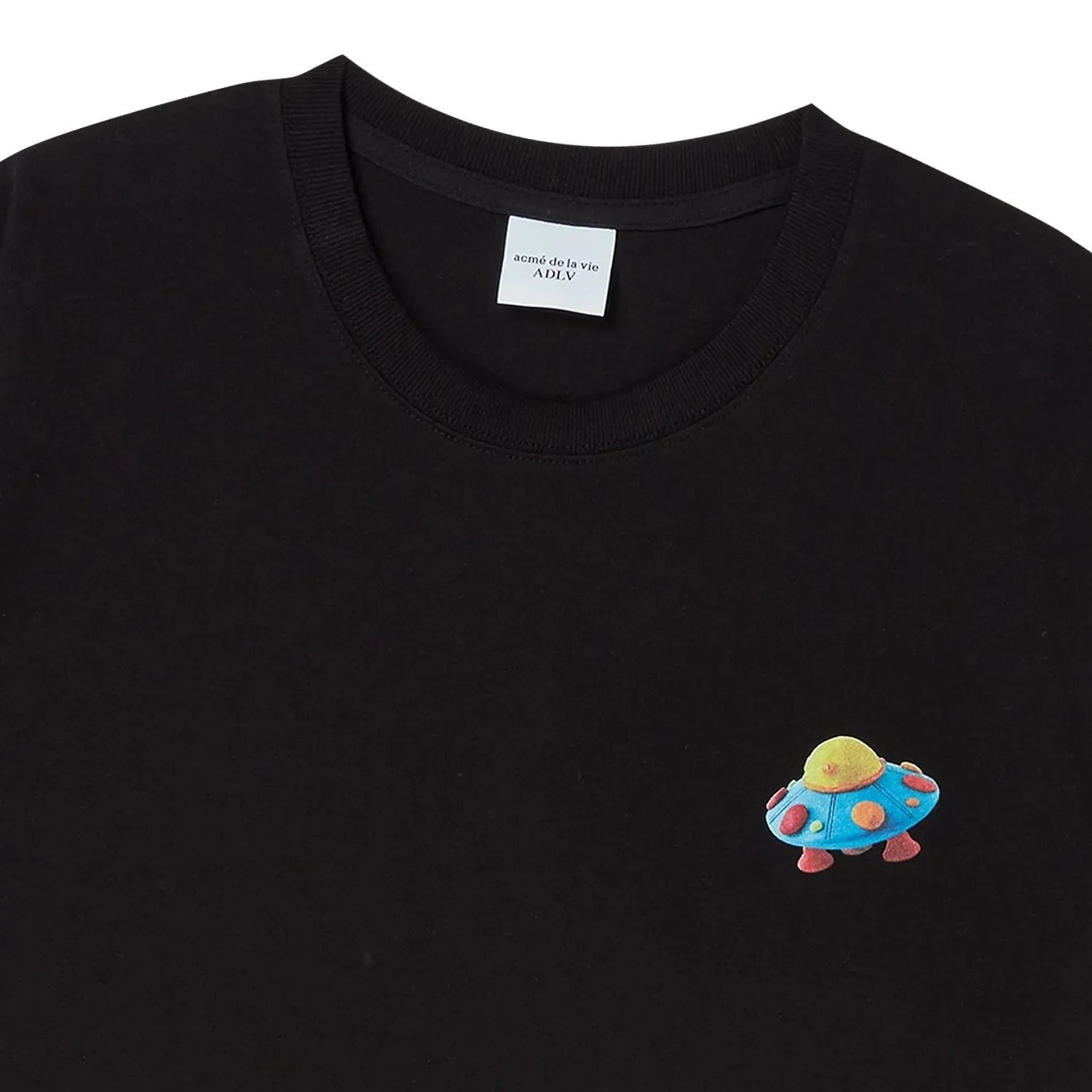 Áo Thun Unisex ADLV - Acmé de la vie Clay Alien Black - Ảnh chi tiết 5