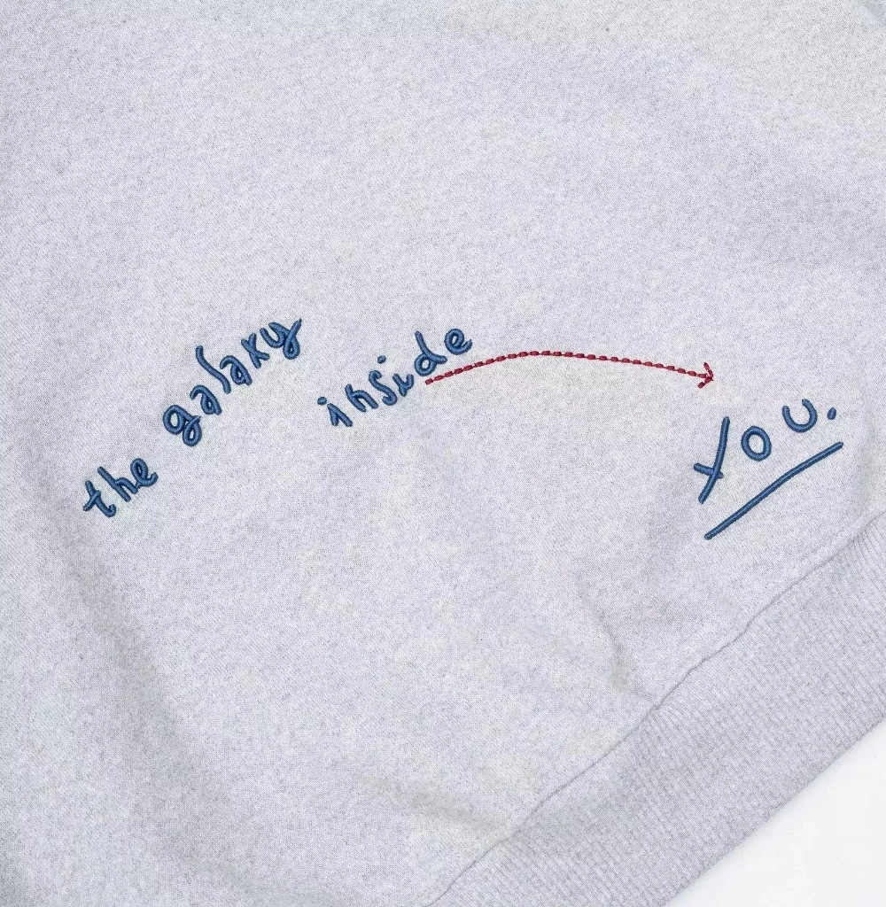 Áo Hoodie Nữ Khóa Kéo Form Boxy Màu Xám - Ảnh chi tiết 6