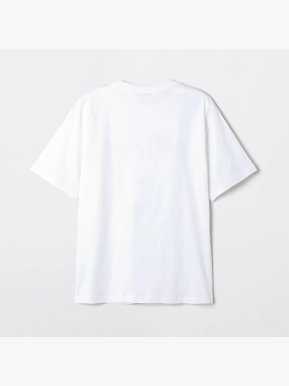 Áo Phông Unisex Spao Gấu Hàn Quốc Màu Trắng - góc nhìn khác