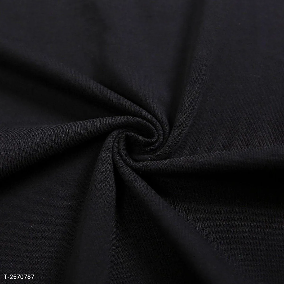 Áo Thun Nam 100% Cotton Form Basic Mềm Mại Thoáng Khí Màu Đen - Ảnh chi tiết 6