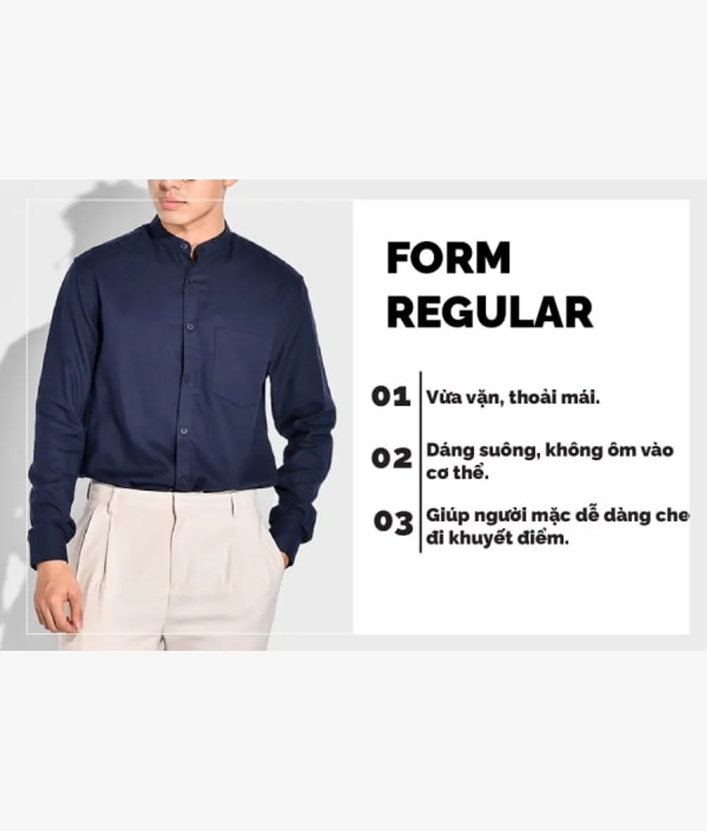Form Regular Fit – Vừa Vặn, Thoải Mái, Phù Hợp Mọi Phong Cách
