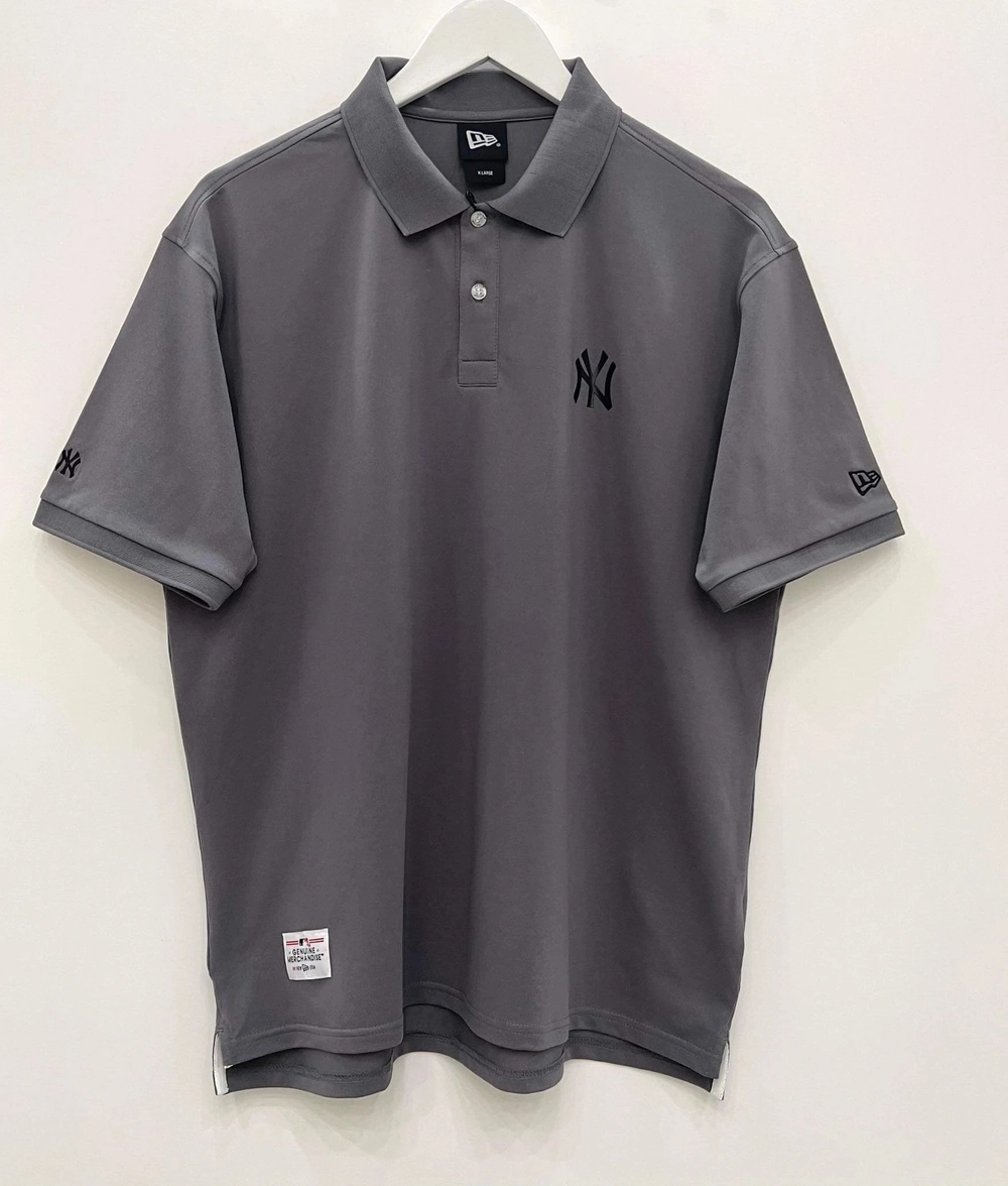 Áo Polo New Era Form Regular Fit NY Màu xám