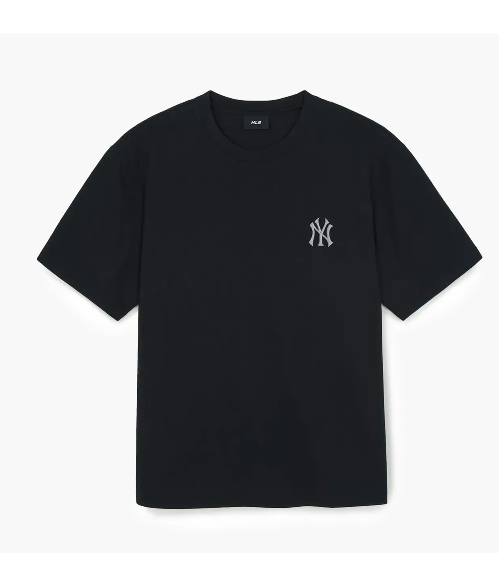 Áo Polo Nam Pandarius - Áo Phông Unisex MLB Vintage Denim NY Màu Đen