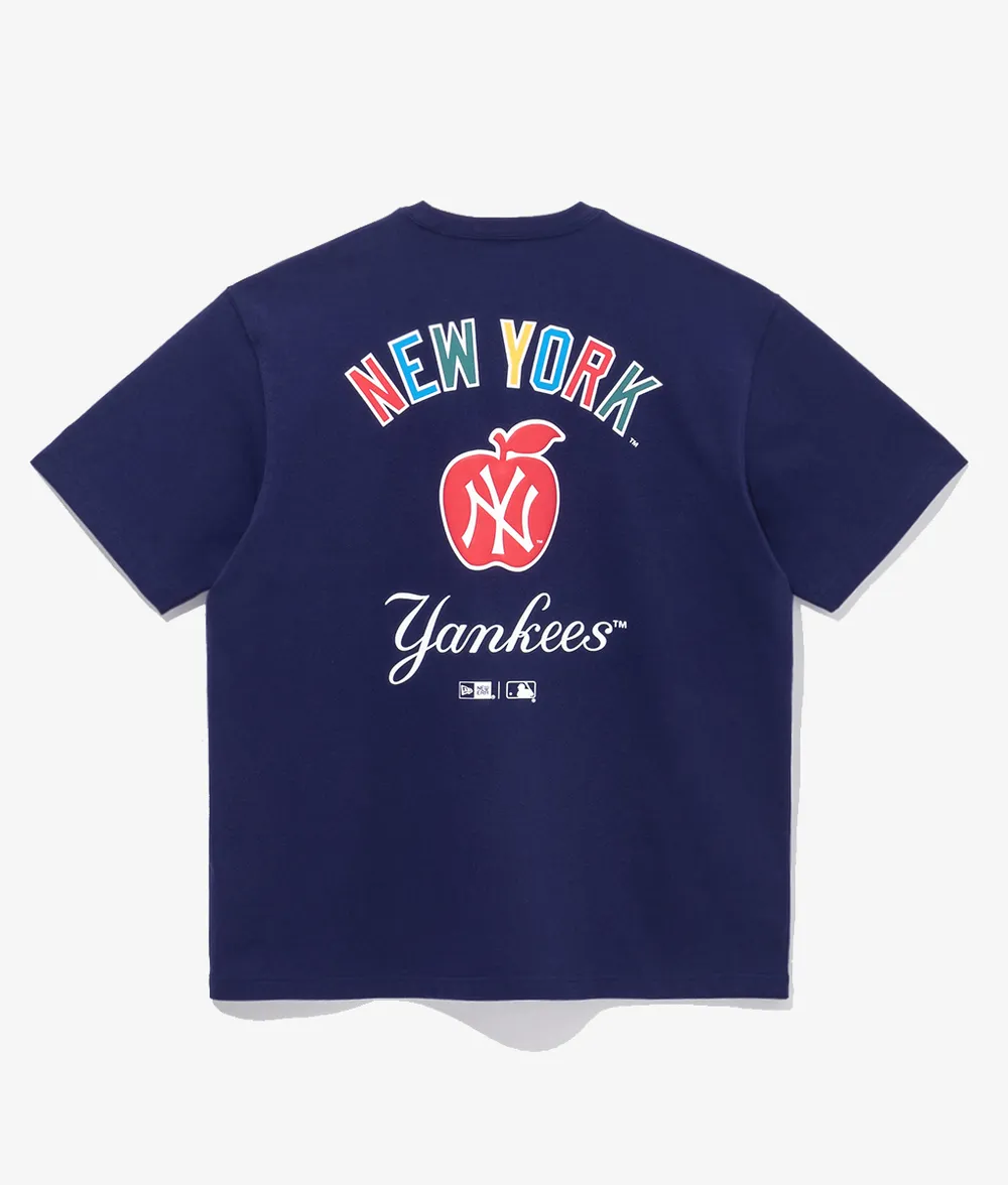 Áo Tshirt Unisex New Era Apple Navy - Ảnh chi tiết 2