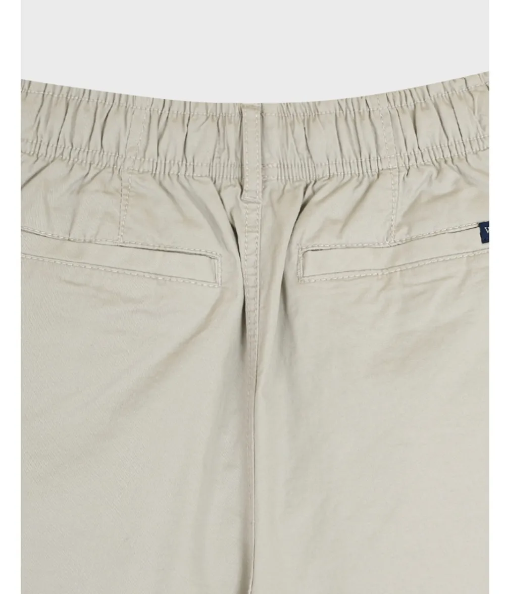Quần Short Nữ WHOAU Steve Basic Shorts Màu Be - Ảnh chi tiết 4