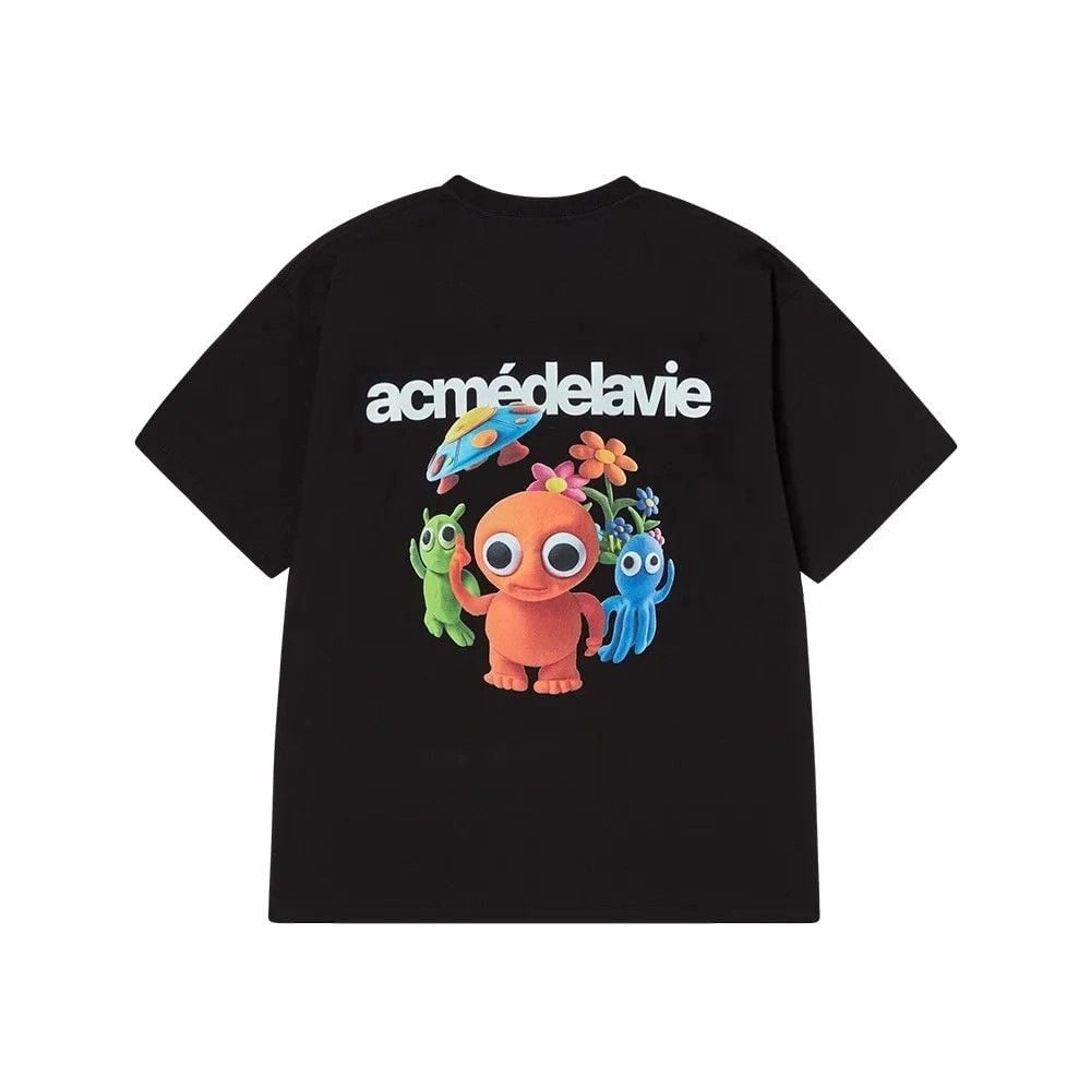 Áo Thun Unisex ADLV - Acmé de la vie Clay Alien Black - Ảnh chi tiết 1