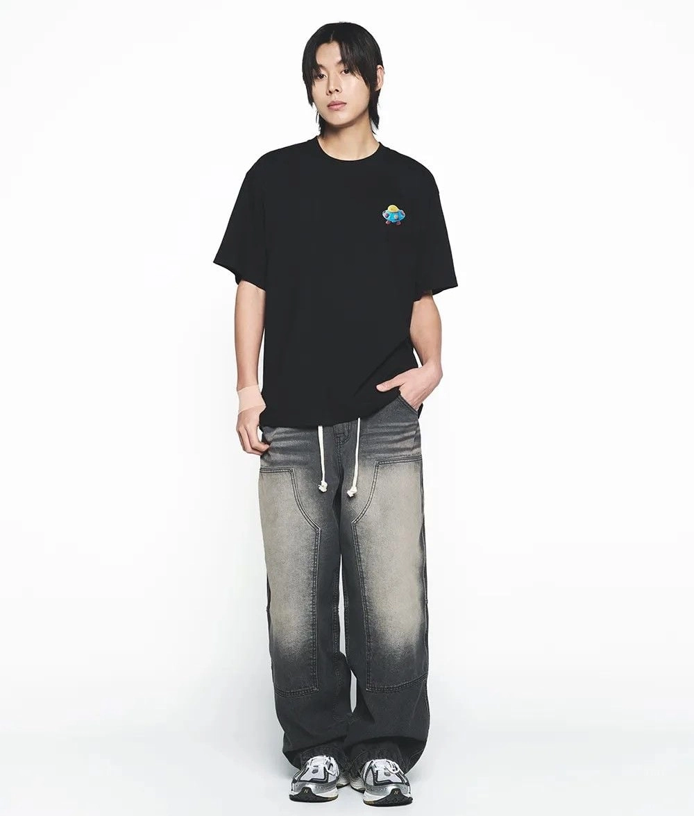 Áo Thun Unisex ADLV - Acmé de la vie Clay Alien Black - Ảnh chi tiết 3
